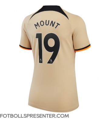 Chelsea Mason Mount #19 Tredje Matchtröja Dam 2022-23 Kortärmad
